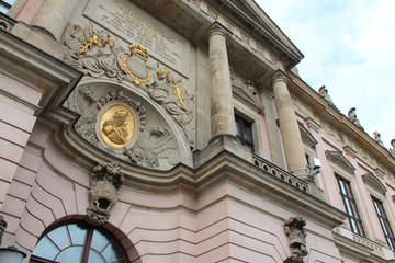 baroque building (Deutsches Historisches Museum) in berlin (germany)