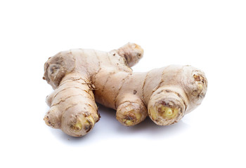 ginger on white background