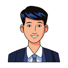 businessman avatar cartoon character