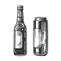 beer bottle can