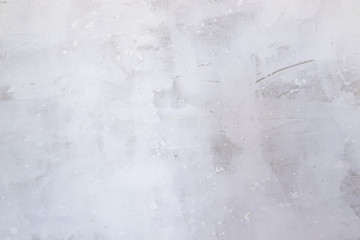 Obraz premium Texture concrete wall with putty. A thin layer of putty. White putty on a gray wall.