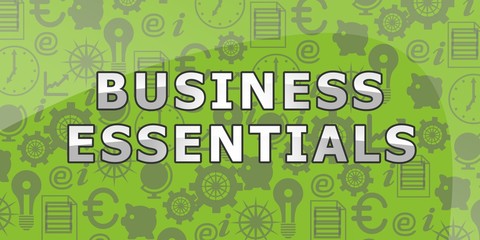 Fototapeta premium Green background with text