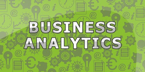 Fototapeta premium Green background with text