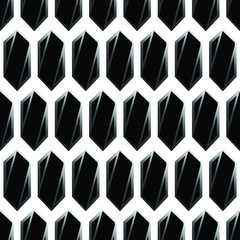 Abstract geometric pattern. Texture - rhombus, honeycomb. Vector illustration.