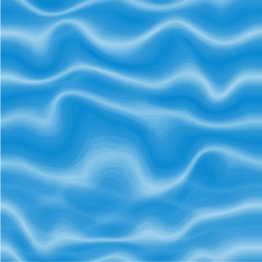 Seamless Blue Ocean Water Background with Sun Reflections
