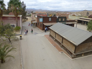 The West Village in the desert of Tabernas. Almeria. Andalusia,Spain