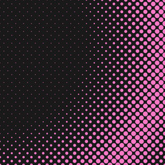 Retro abstract halftone polka dot background pattern design