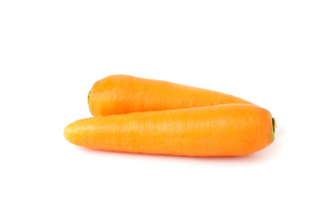 Carrot vegetable isolated on white background