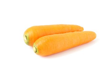 Carrot vegetable isolated on white background