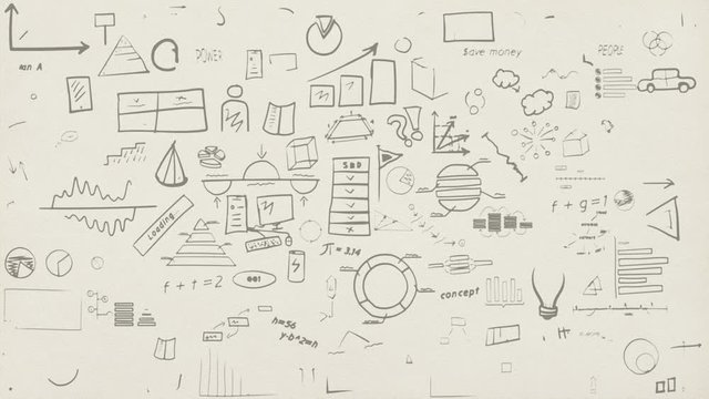 Background rich infographics on paper texture