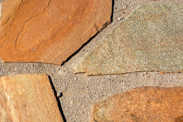 Natural stone floor texture. For design or as background