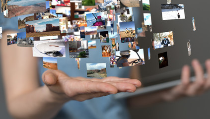 Internet broadband and multimedia streaming entertainment