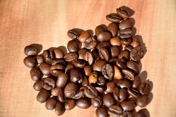 Still life with coffee and cinnamon