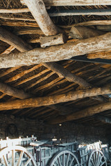 Village shed ceiling