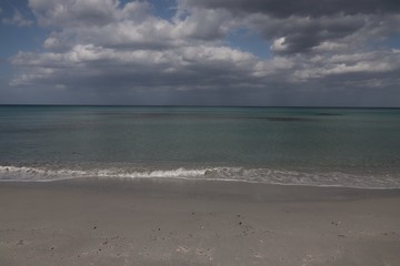 Fototapeta na wymiar Spiaggia di capo Comino