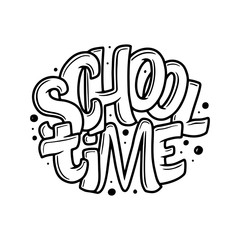 Welcome back to school lettering quote. Back to school sale tag. Hand drawn lettering badges. Typography emblem set. Chalk background