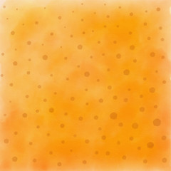 Orange texture made with watercolor