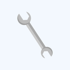 Wrench. Wrench icon. Tool. Vector illustration. EPS 10.
