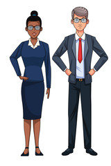 business couple avatar