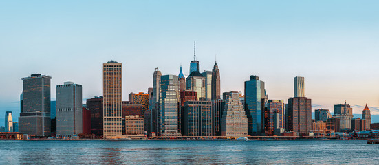 NYC skyline panorama