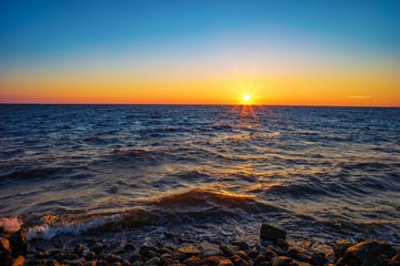 Ringkøbing Fjord - Sonnenaufgang