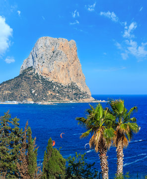 Rock of Calpe, Spain.