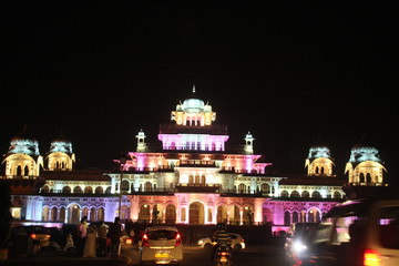 Fototapeta na wymiar Albert Hall, Jaipur, India