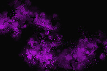 Obraz na płótnie Canvas Abstract violet color design on dark background