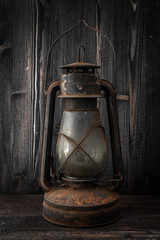 Bat oil lamp from 1950s