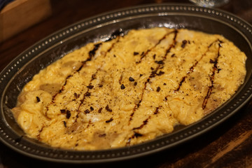 delicious omelette in Japan