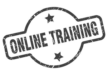 online training sign