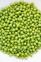 Fototapeta na wymiar background of fresh green peas