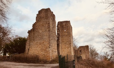 ruins of old castle