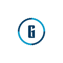 Initial Letter Logo G Template Vector Design