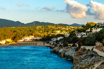 Strand Urlaub Sommer Mallorca Cala Romantica