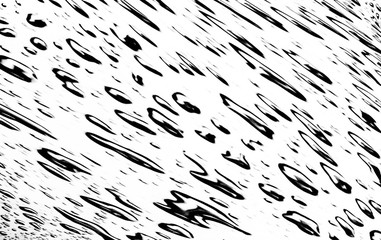 abstract water drops on a white background