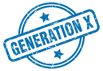 generation x grunge stamp