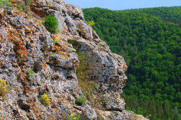 rocks in the mountains