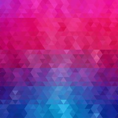 triangular background. polygonal style