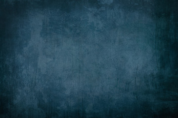 Obraz na płótnie Canvas dark blue painting draft background