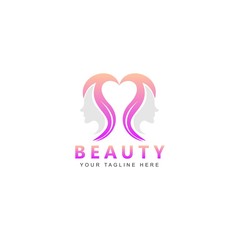 Beauty Twin Women Logo Design Inspiration