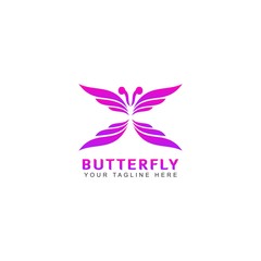 Butterfly icon design vector