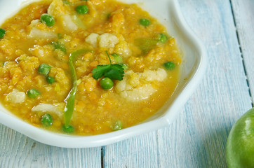 Maharashtrian  Vegetable Lentil Stew with Goda Masala