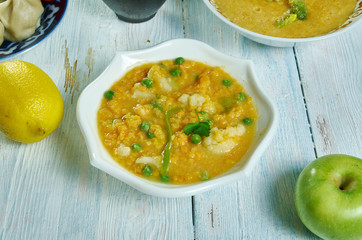 Maharashtrian  Vegetable Lentil Stew with Goda Masala