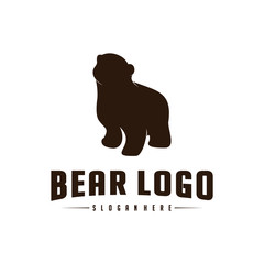 Bear Logo Icon Designs Vector. Bears Logo Concepts. Icon Symbol.