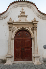 Fototapeta na wymiar Entrance of the Major Seminary of Évora