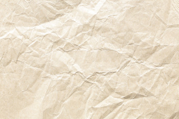 Old Crumpled brown paper texture