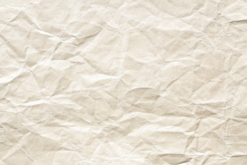 Old Crumpled brown paper texture