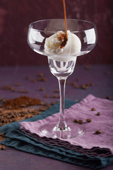 Coffee with ice cream