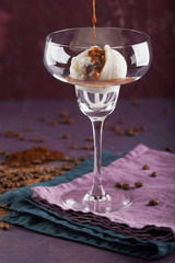 Coffee with ice cream